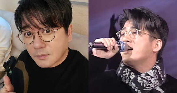 2025년의 신승훈(좌), 1994년의 신승훈(우) ⓒ신승훈 인스타그램, KBS&nbsp;