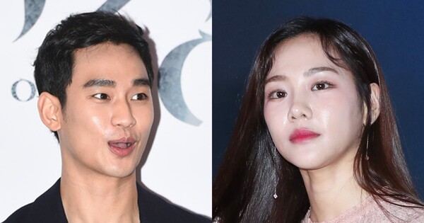 배우 김수현(좌), 배우 한지은(우). ⓒ뉴스1