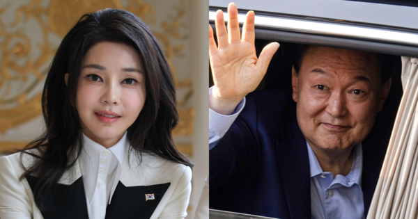 김건희 여사, 윤석열 전 대통령. ⓒ뉴스1