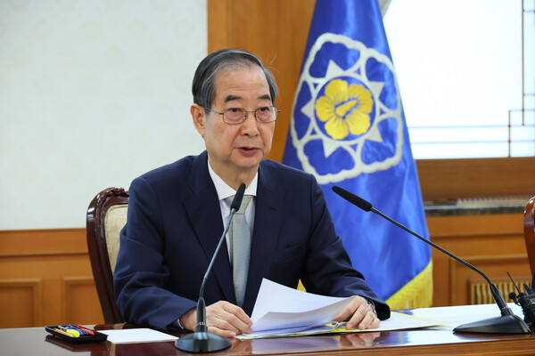 한덕수 권한대행.&nbsp;ⓒ총리실 제공&nbsp;