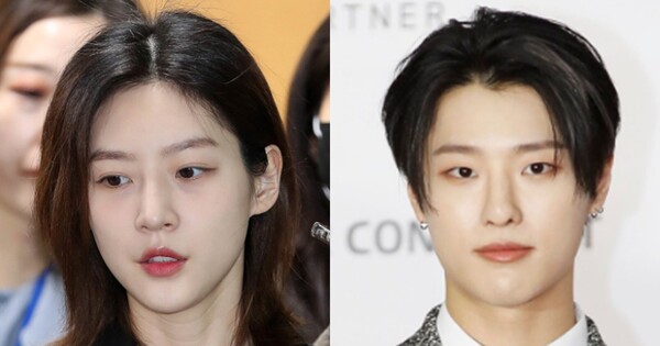 김새론(좌), 우즈(우). ⓒ뉴스1