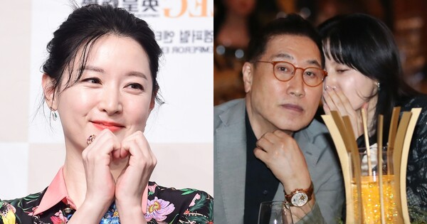 배우 이영애(좌), 이영애와 그의 남편 정호영 전 회장(우). ⓒ뉴스1