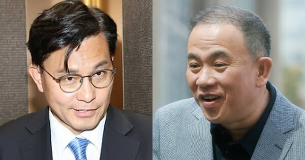 윤상현 국민의힘 의원(좌), 명태균(우). ⓒ뉴스1