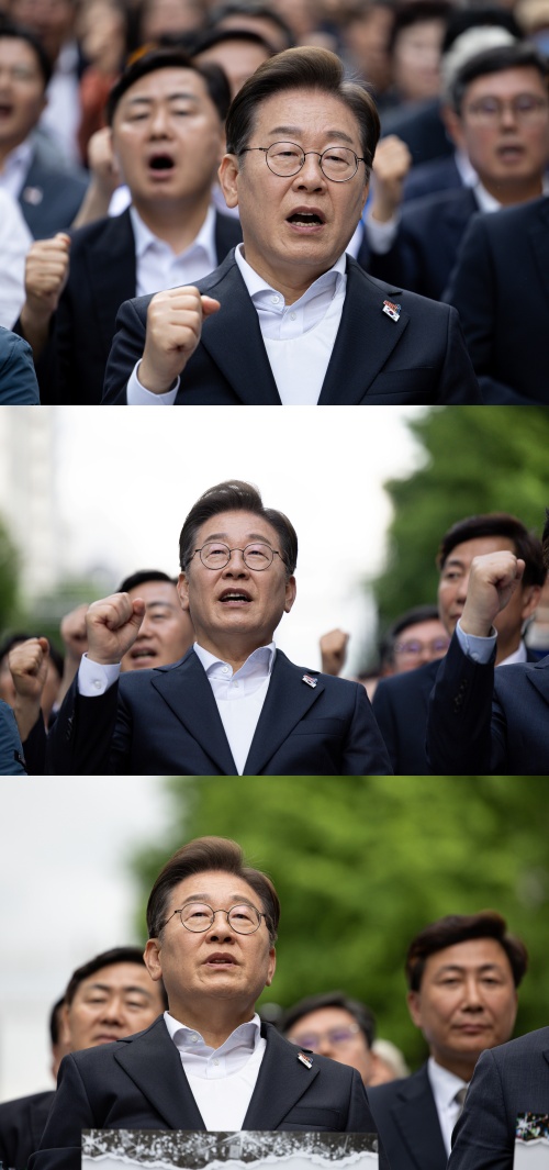 이재명 대선 후보, 기사 내용과 무관한 헌법재판소 사진. ⓒ뉴스1&nbsp;