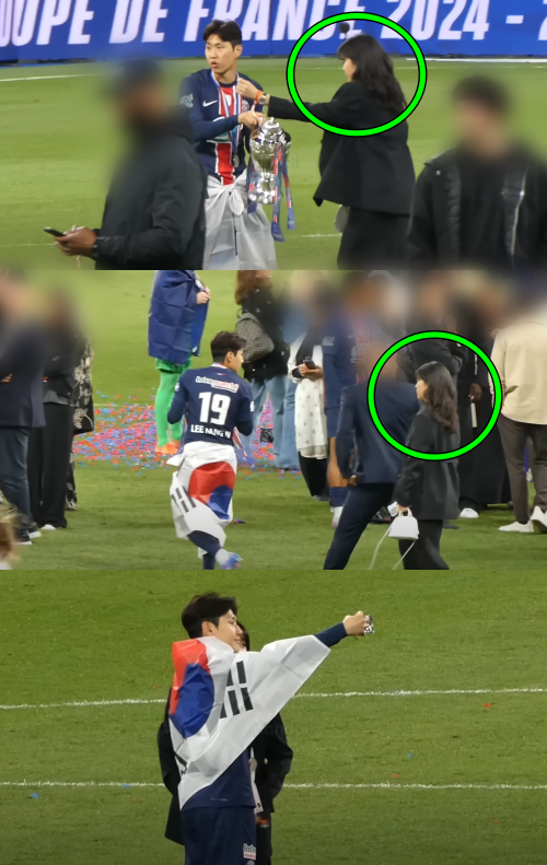 박상효와 이강인. ⓒ유튜브 채널 '만돌 TV'