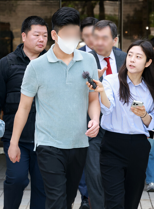 합성대마 투약 혐의 등으로 구속기소 된 이철규 국민의힘 의원의 아들 이모 씨.&nbsp;ⓒ뉴스1&nbsp;