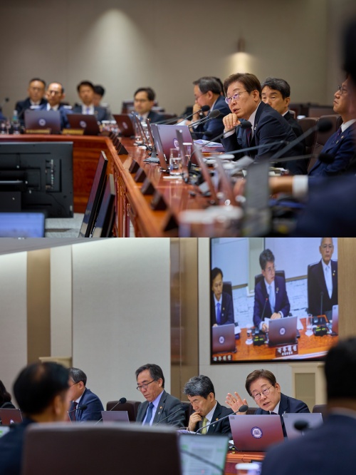이재명 대통령의 국무회의. ⓒ뉴스1