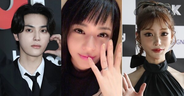 더 보이즈 주학년(좌), 아오이 소라(중앙), 아스카 키라라(우). ⓒ뉴스1, SNS