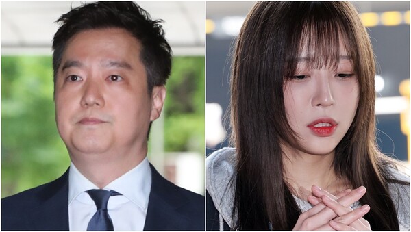 유튜브 채널 가로세로연구소 김세의 대표(왼), 먹방 유튜버 쯔양(오).&nbsp;ⓒ뉴스1&nbsp;