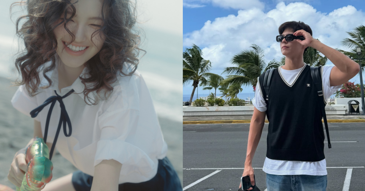 다니엘과 박보검의 만남. ⓒ뉴진스 다니엘 / 박보검 인스타그램