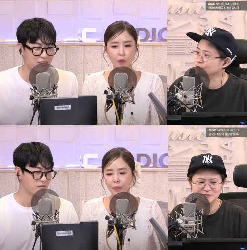 문원, 신지, 김신영. ⓒ유튜브 'Mhz 므흐즈'