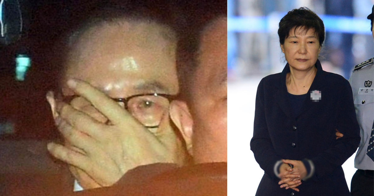 이명박과 박근혜. ⓒ뉴스1