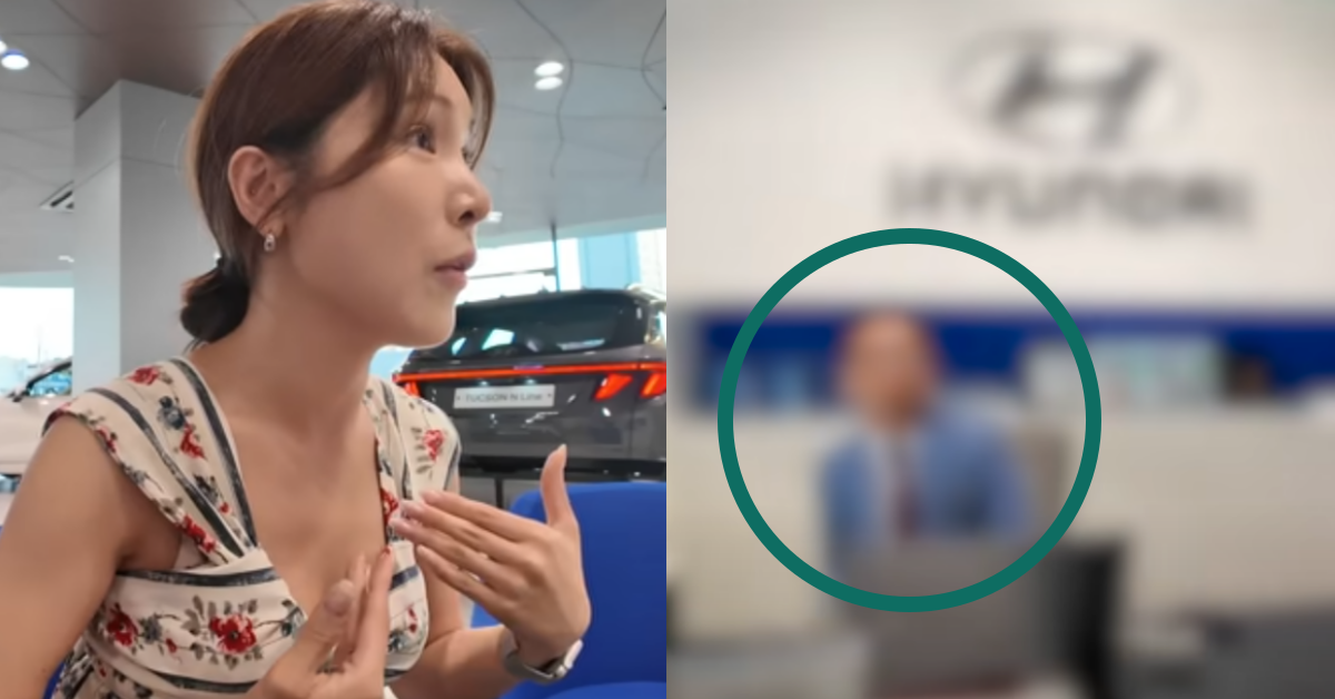 스카이와 현대차 응대 직원. ⓒ유튜브 채널 ‘스카이’