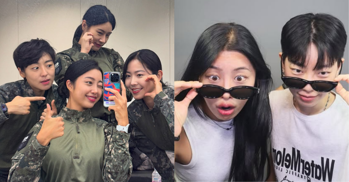 강철부대 육군팀과 곽선희 커플. ⓒ곽선희 인스타그램 / 곽선희 커플 인스타그램