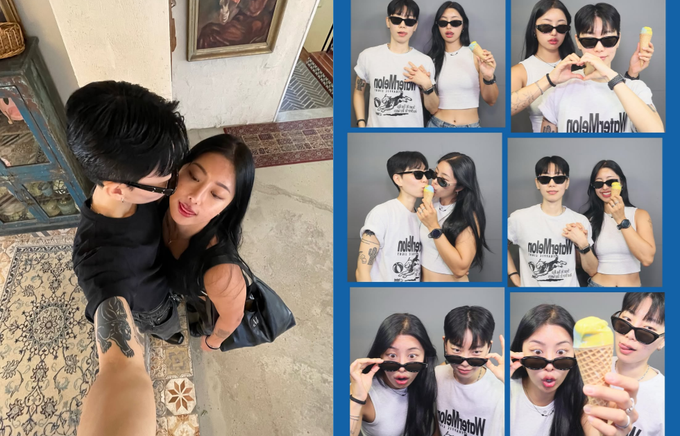 곽선희와 연인. ⓒ곽선희 인스타그램 / 곽선희 커플 인스타그램