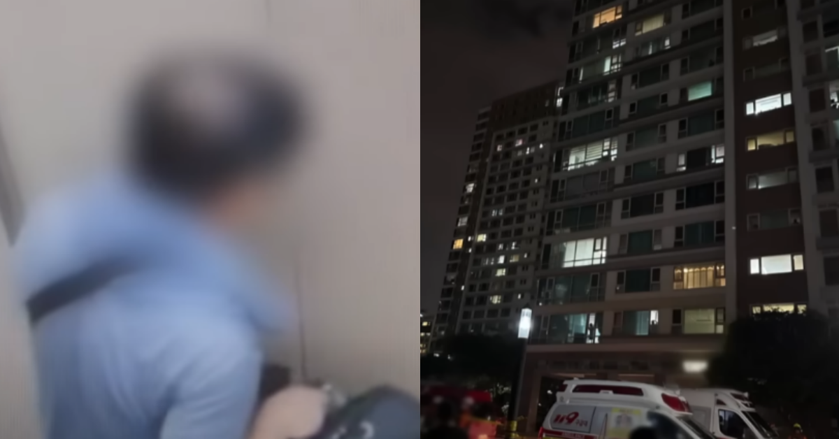 사제 총기로 아들을 쏜 60대 남성. ⓒ유튜브 채널 ‘YTN’