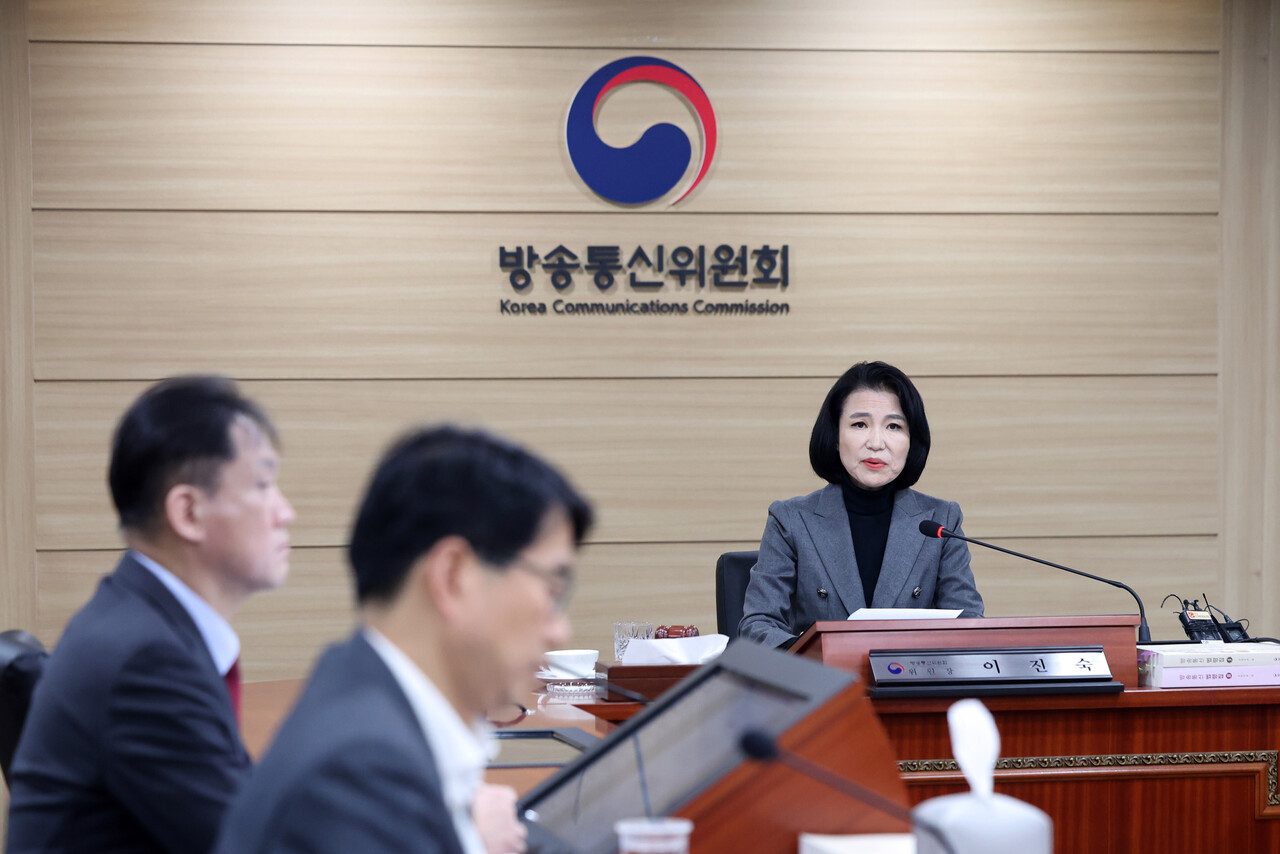 이진숙 방송통신위원장. ⓒ뉴스1