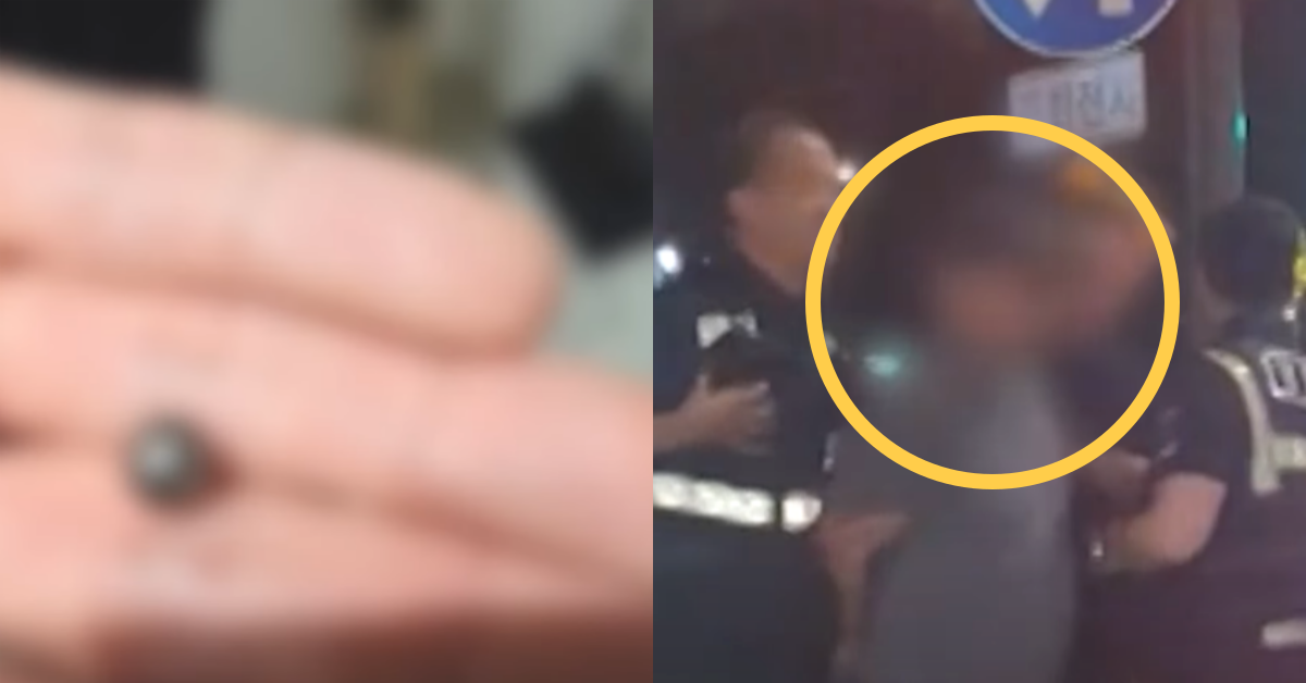 범행에 쓰인 탄환과 피의자 조 씨. ⓒ유튜브 채널 ‘MBCNEWS’