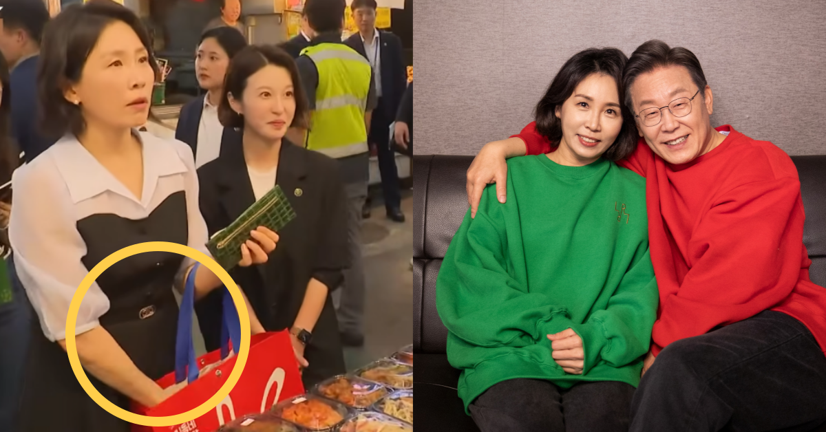 계양 시장에 방문한 김혜경 여사와 이재명 대통령 부부. ⓒ유튜브 채널 ‘KTV 이매진’ / 더불어민주당