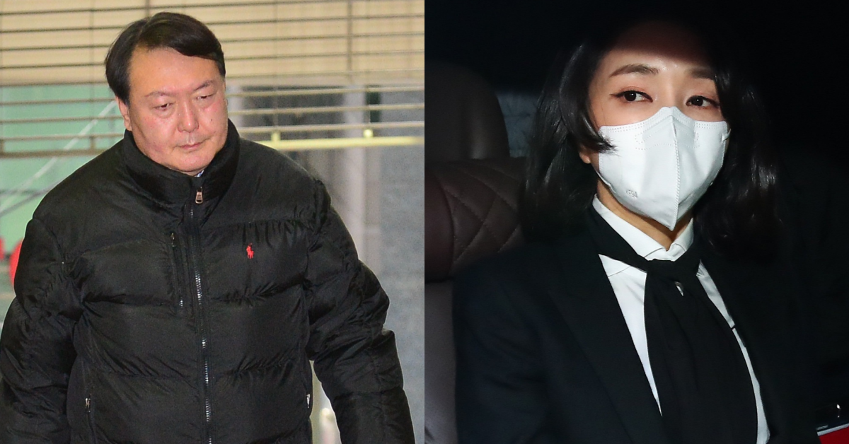 윤석열·김건희 부부. ⓒ뉴스1