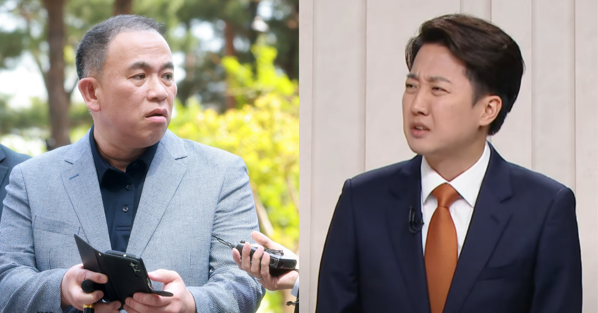 명태균과 이준석. ⓒ뉴스1 / 유튜브 채널 ‘중앙선거관리위원회’