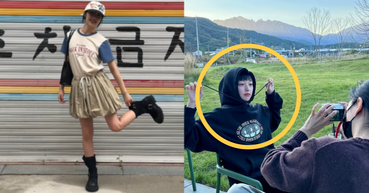 김보라 사진을 찍어주는 故김새론. ⓒ김보라 인스타그램