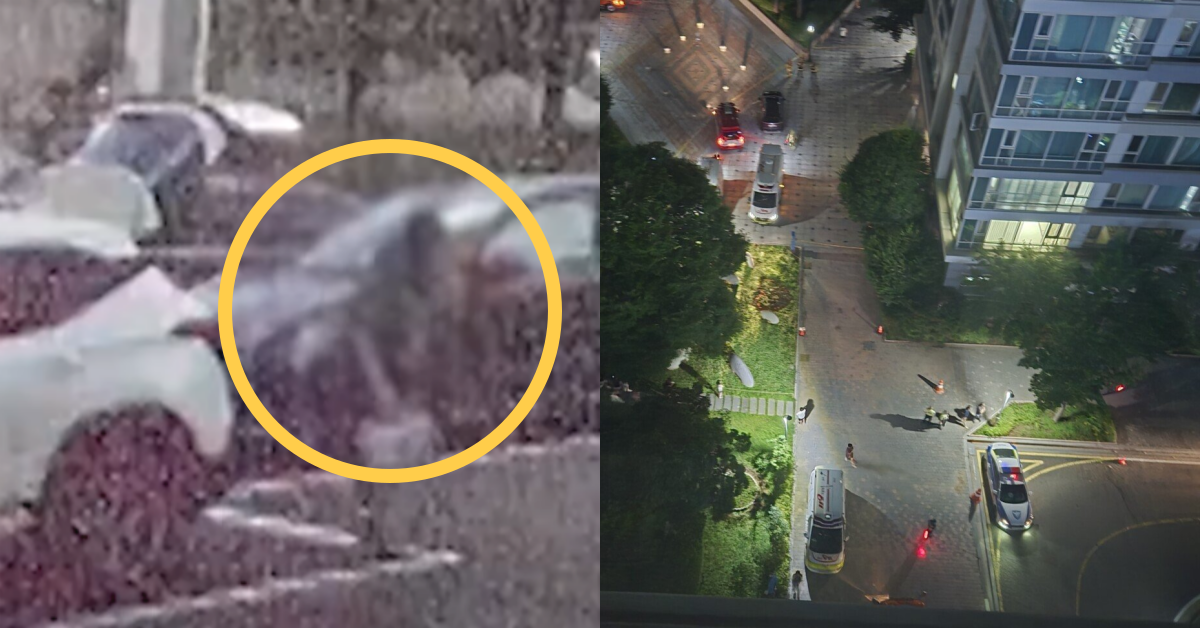 피의자 조 씨와 총기 사건이 벌어진 송도 아파트. ⓒMBC ‘뉴스데스크’ / 뉴스1