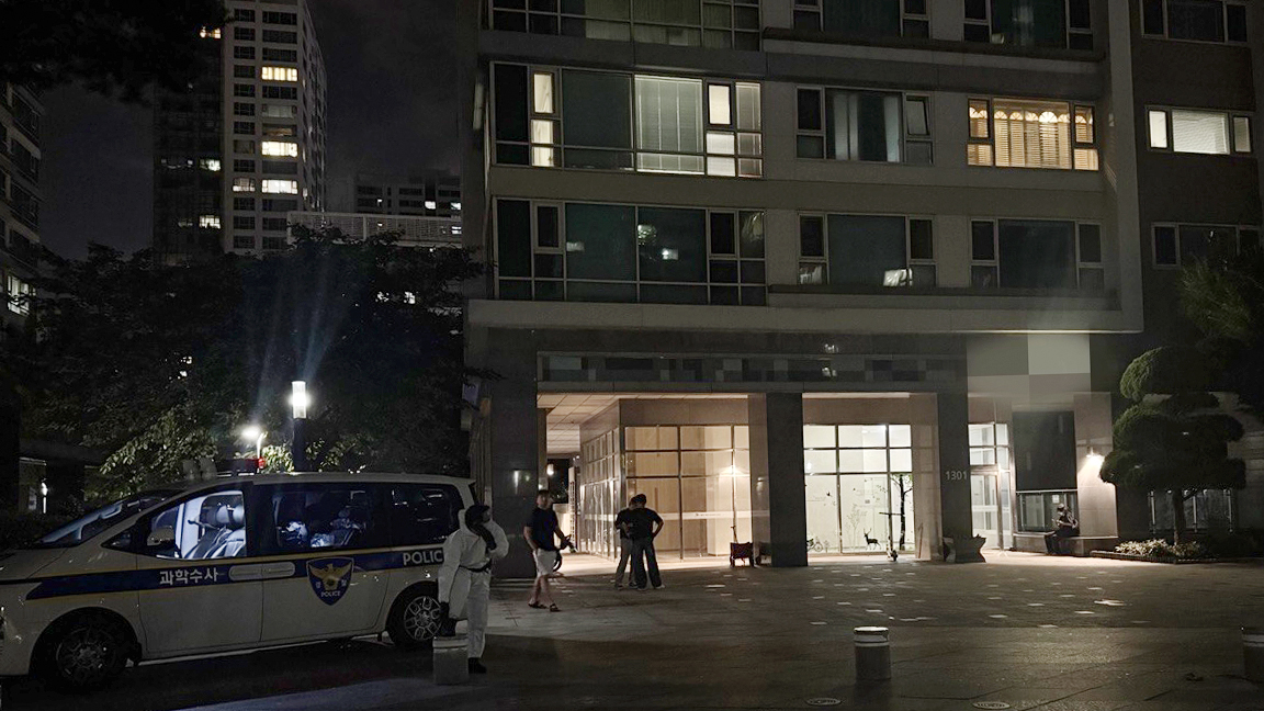 사건이 벌어진 송도국제도시 아파트. ⓒ뉴스1