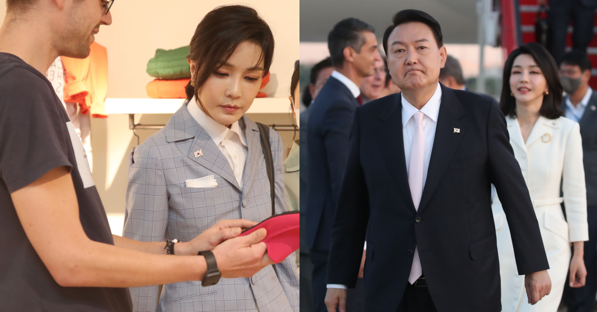 김건희·윤석열 부부. ⓒ뉴스1