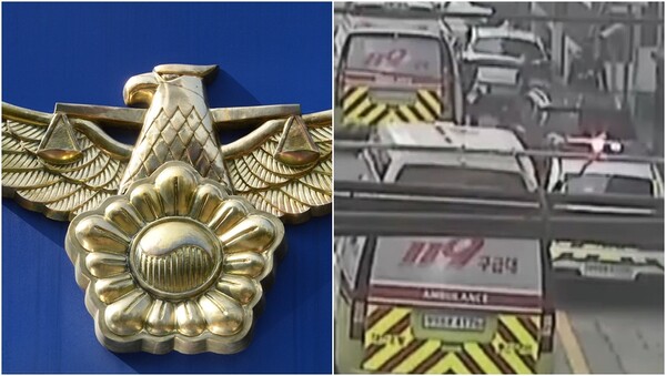 기사와 상관 없는 자료사진(왼), 범행 현장에 119 구급대가 출동한 모습(오).&nbsp;ⓒ뉴스1, MBN 뉴스&nbsp;