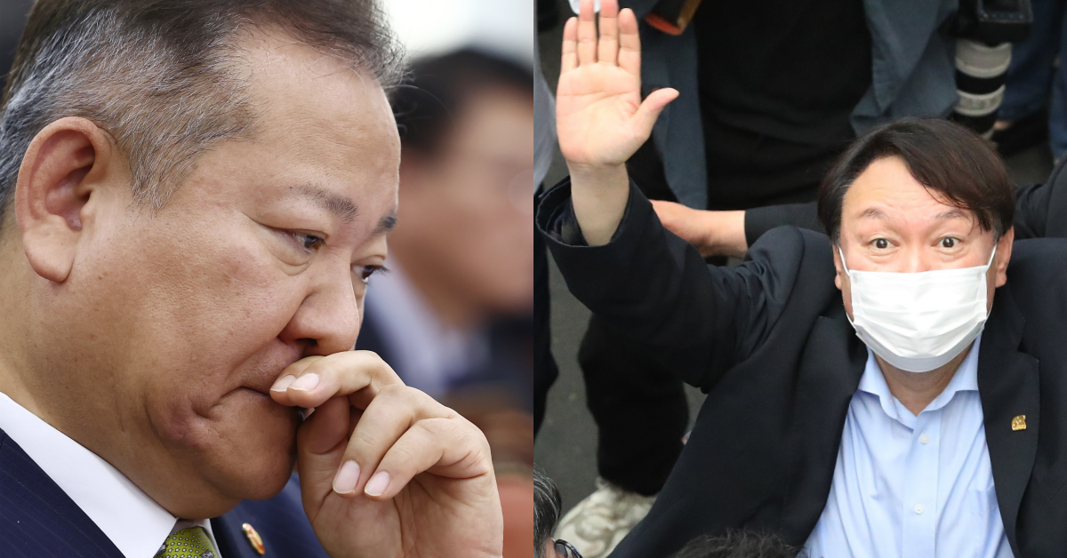 결국 친구 윤석열 따라 서울구치소 간 이상민: 다음 타자 이름 보니 빵빵 터지는 도파민에 밥 안먹어도 배가 부르다