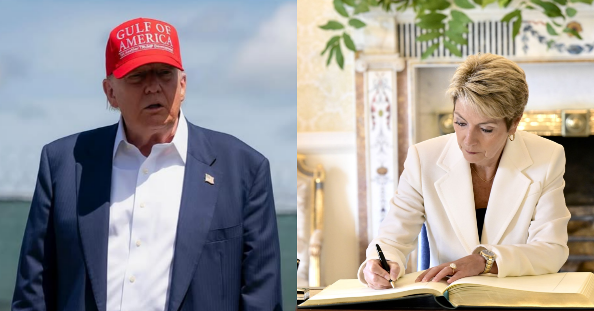 트럼프와 켈러-주터. ⓒ백악관 인스타그램 / 켈러-주터 X(구 트위터)