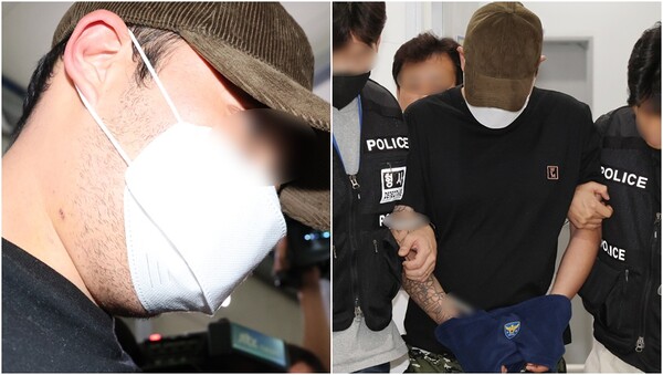 대전 도심에서 전 여자친구를 살해하고 도주 행각을 벌인 20대 남성.&nbsp;ⓒ뉴스1&nbsp;