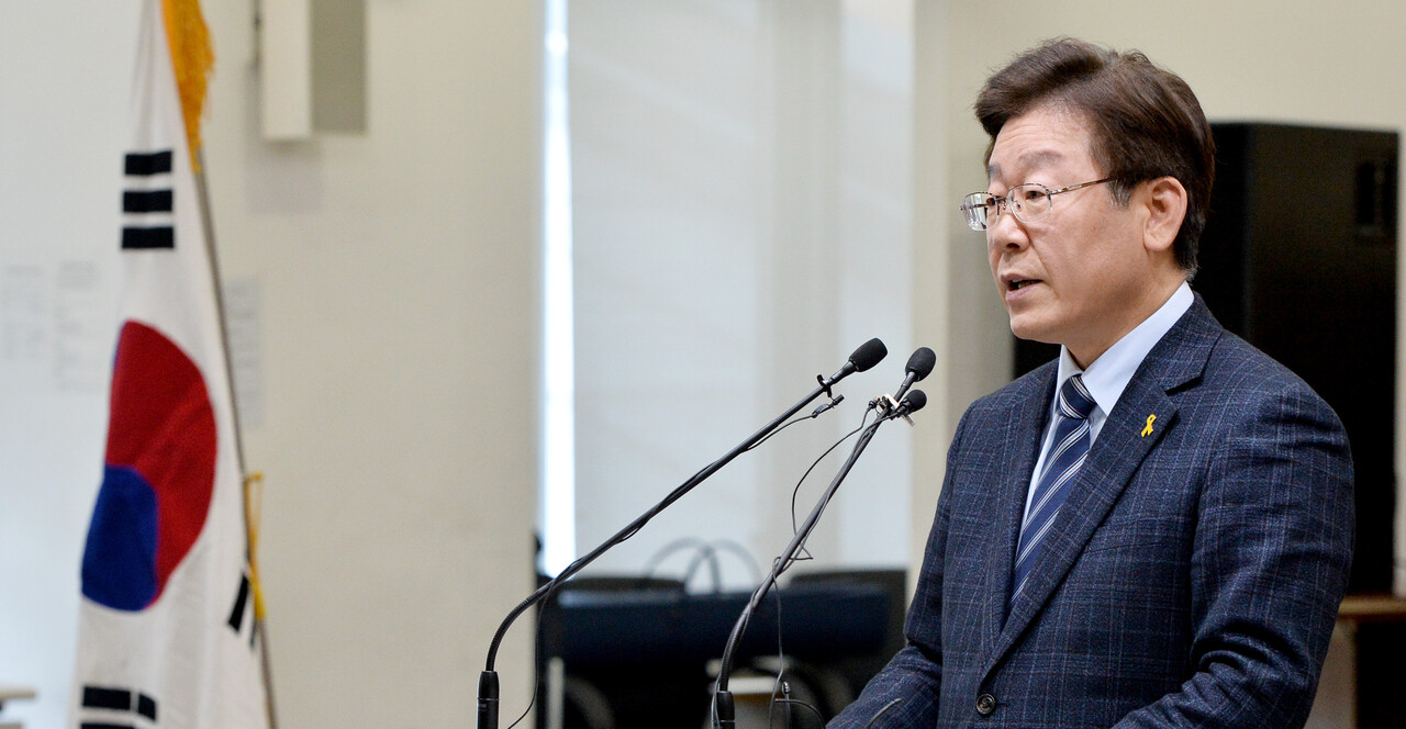 2015년 성남시장 시절 이재명 대통령. ⓒ뉴스1