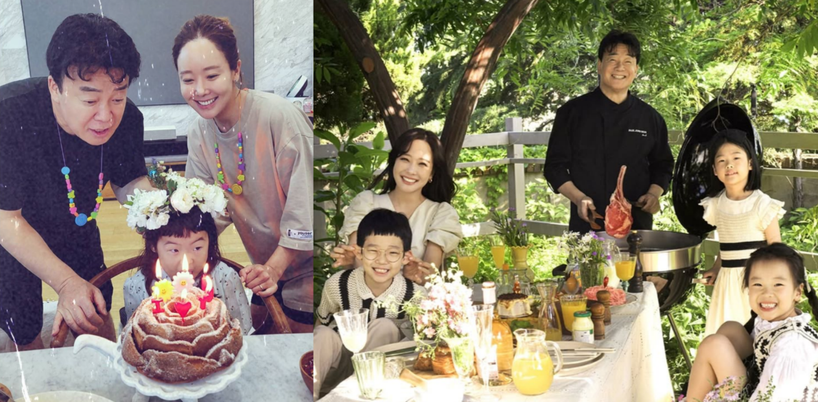 행복한 일상을 공유해 온 소유진-백종원 가족. ⓒ소유진 인스타그램