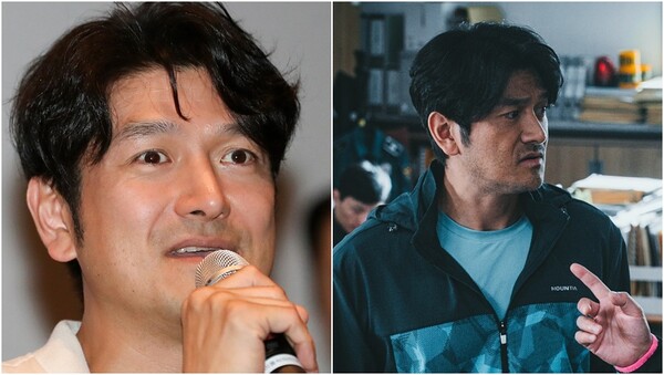 배우 이지훈(왼), 영화 '범죄도시' 스틸컷(오). ⓒ뉴스1, 에이비오엔터테인먼트 제공