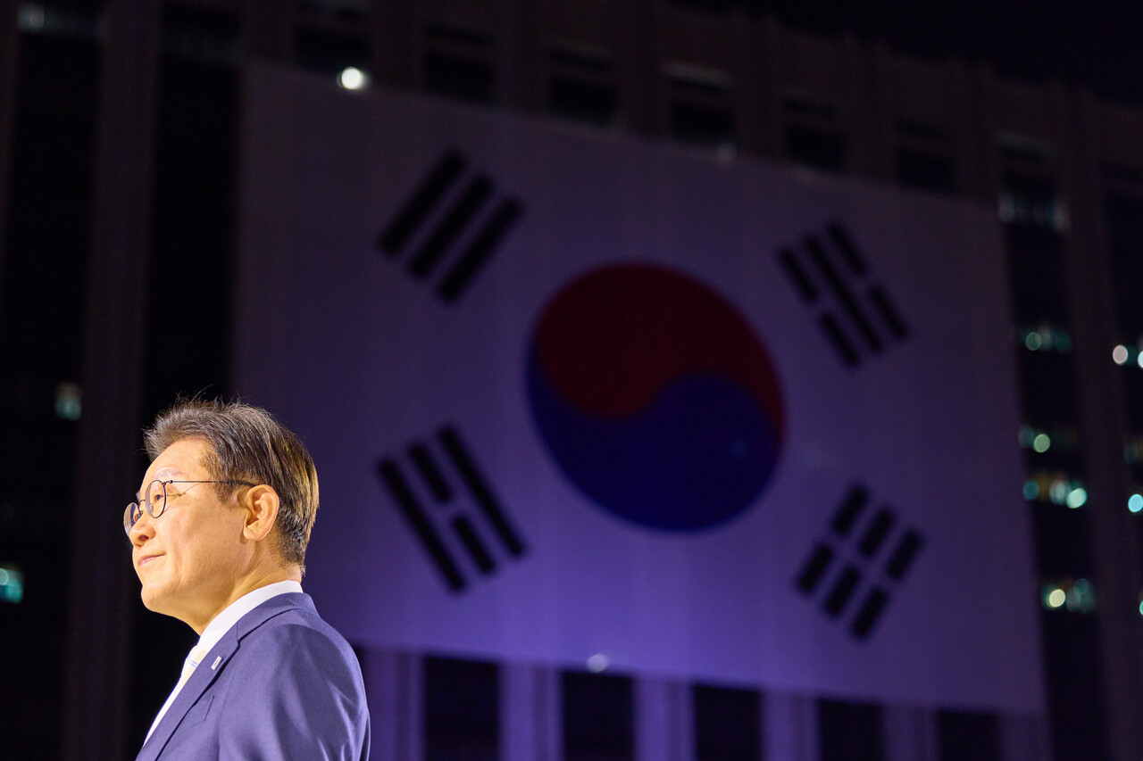 ‘광복 80년, 국민 주권으로 미래를 세우다’ 국민 임명식에 참석한 이재명 대통령. ⓒ이재명 인스타그램