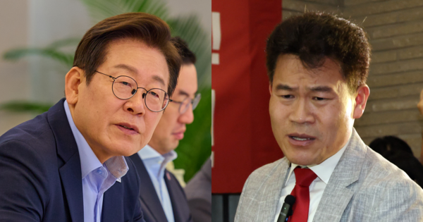 이재명 대통령, 전한길 씨. ⓒ뉴스1