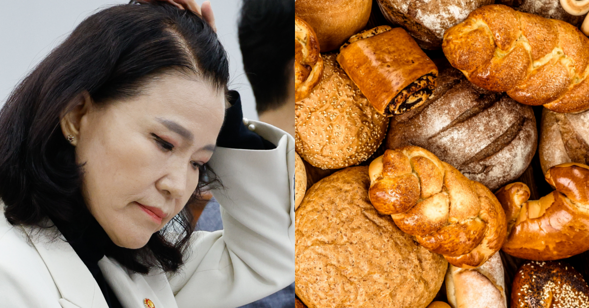 이진숙이 ‘빵에 관하여’ 글을 페이스북에 올렸다. ⓒ뉴스1 / Adobe stock