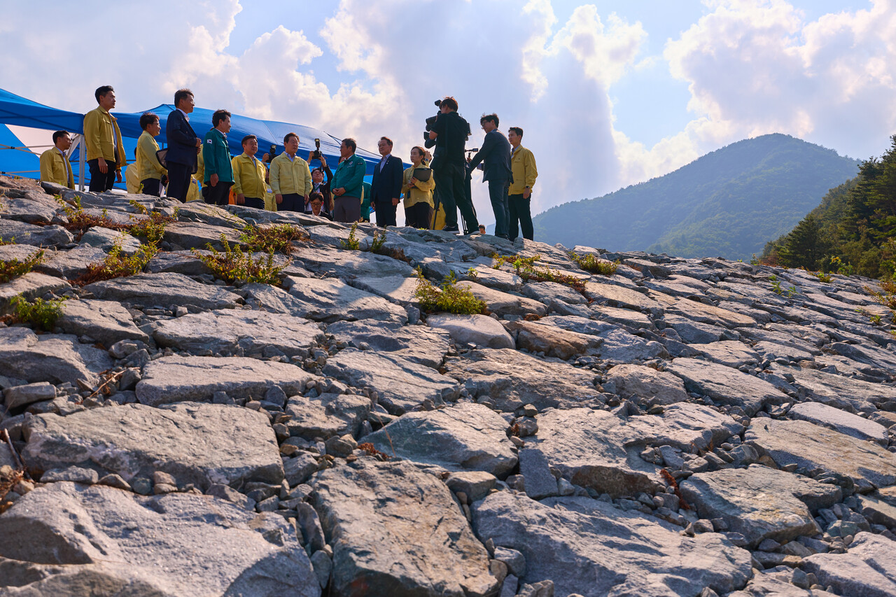 강릉에 긴급 재난 사태 선포를 지시한 이재명 대통령. ⓒ이재명 인스타그램