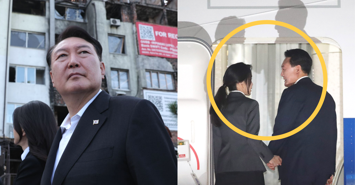 윤석열의&nbsp;‘비상계엄 동기’ 중 김건희가 포함됐다고 의심될 만한 정황이 포착됐다. ⓒ뉴스1