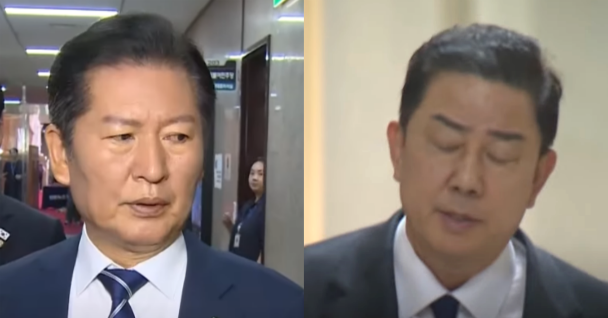 정청래 민주당 대표와 김병기 민주당 원내대표. ⓒ유튜브 채널 ‘MBCNEWS’