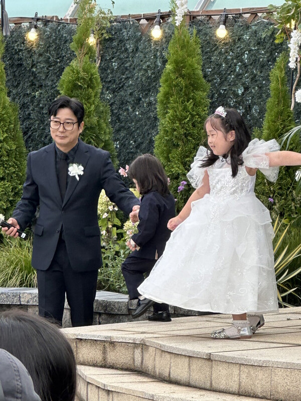 20일 진행된 김병만의 결혼식 현장.&nbsp;ⓒTV조선 ‘조선의 사랑꾼’