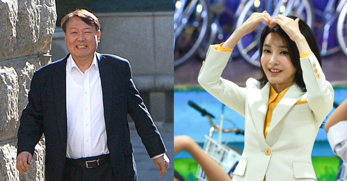 윤석열의 보석 신청 소식이 들려온 가운데, 김건희의 첫 재판 촬영이 허가됐다. ⓒ뉴스1