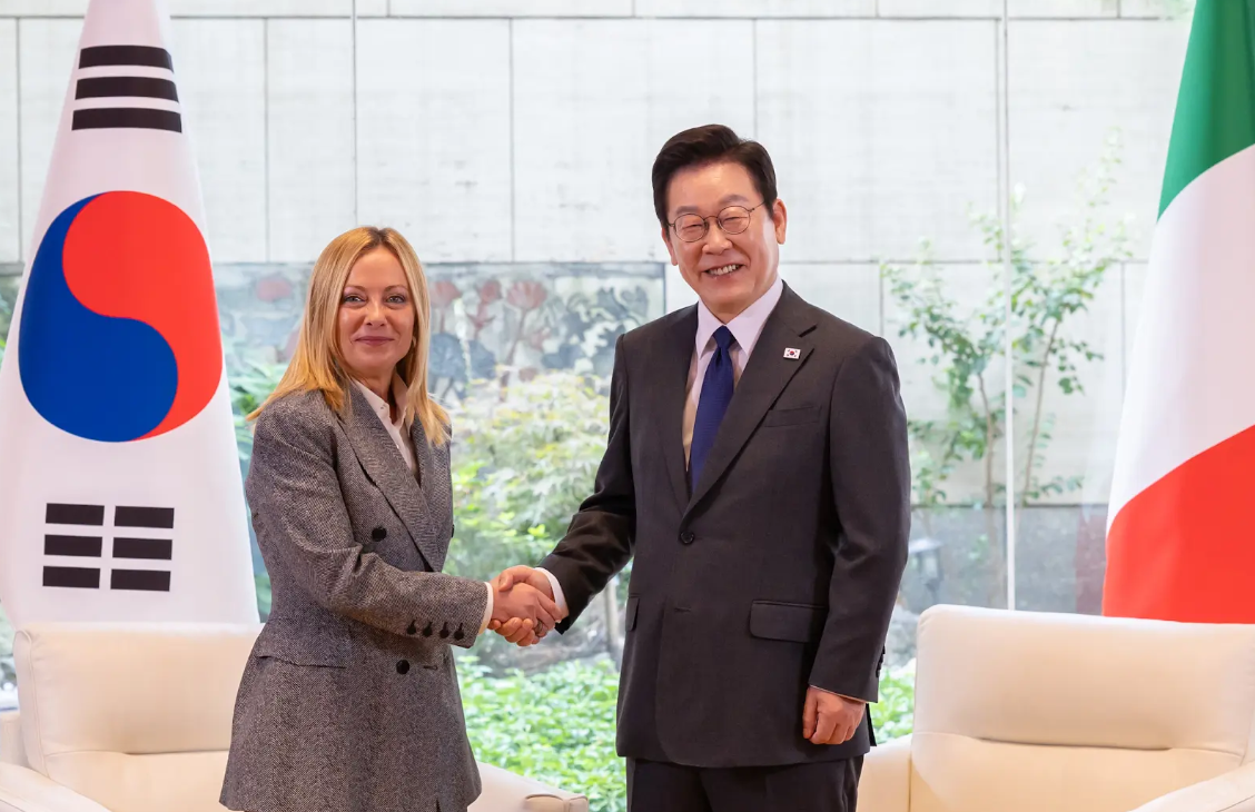 미국 뉴욕에서 열린 한-이탈리아 정상회담. ⓒ유튜브 채널 ‘KTV 이매진’