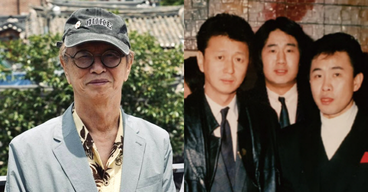 전유성이 영면에 들었다, 오른쪽은 젊은 시절 전유성과 최양락, 故장두석. ⓒ전유성 페이스북 / 온라인 커뮤니티