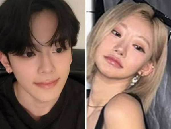 베리베리 강민(좌), 키스오브라이프 쥴리(우). ⓒSNS