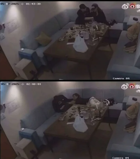 웨이보를 통해 퍼진 문제의 영상. ⓒ웨이보