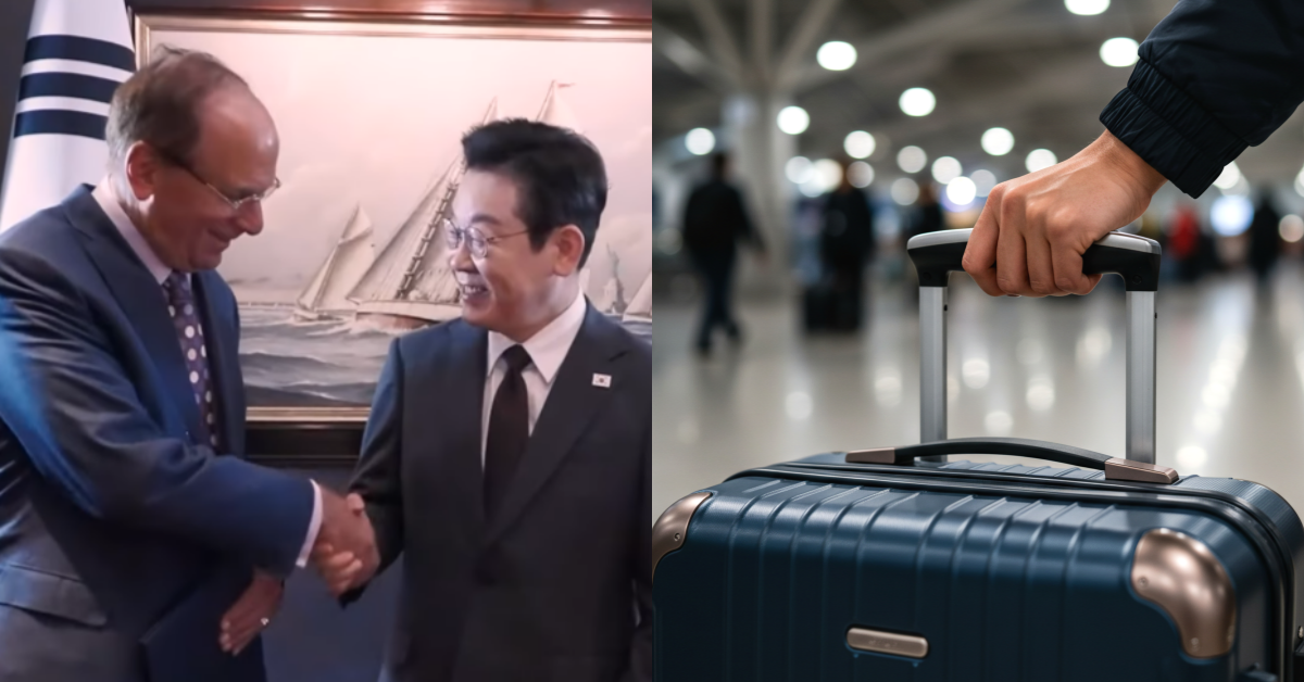 한국을 아시아의 ‘AI 수도’로 만드는 데 협력하기로 한&nbsp;래리 핑크 블랙록 회장과 이재명 대통령,&nbsp;정부의 러브콜에 해외에서 활동하던 AI 인재 159명이 국내로 들어왔다. ⓒ유튜브 채널 ‘KTV 이매진’ / Adobe stock