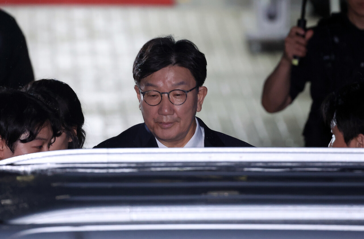 구치소 내 독방이 없어 다인실에서 지내고 있다고 알려진 권성동. ⓒ뉴스1